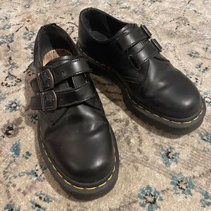W7/M6 buckled Dr. Martens loafers